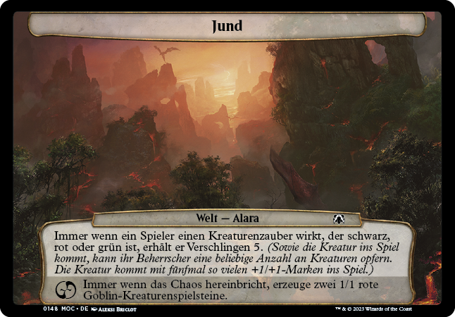 Weltenkarte Jund