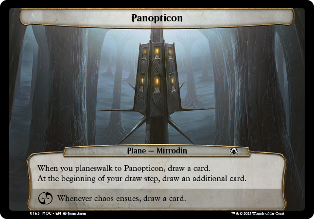 Panopticon plane card