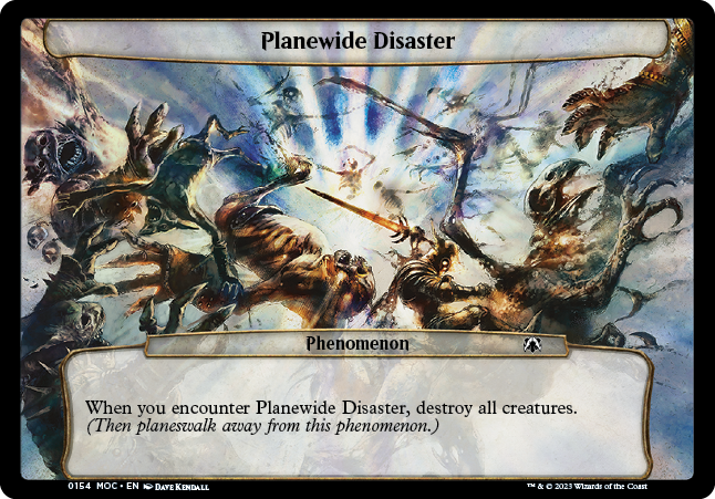 Planewide Disaster