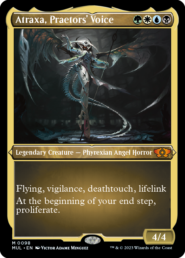 Atraxa, Praetors' Voice