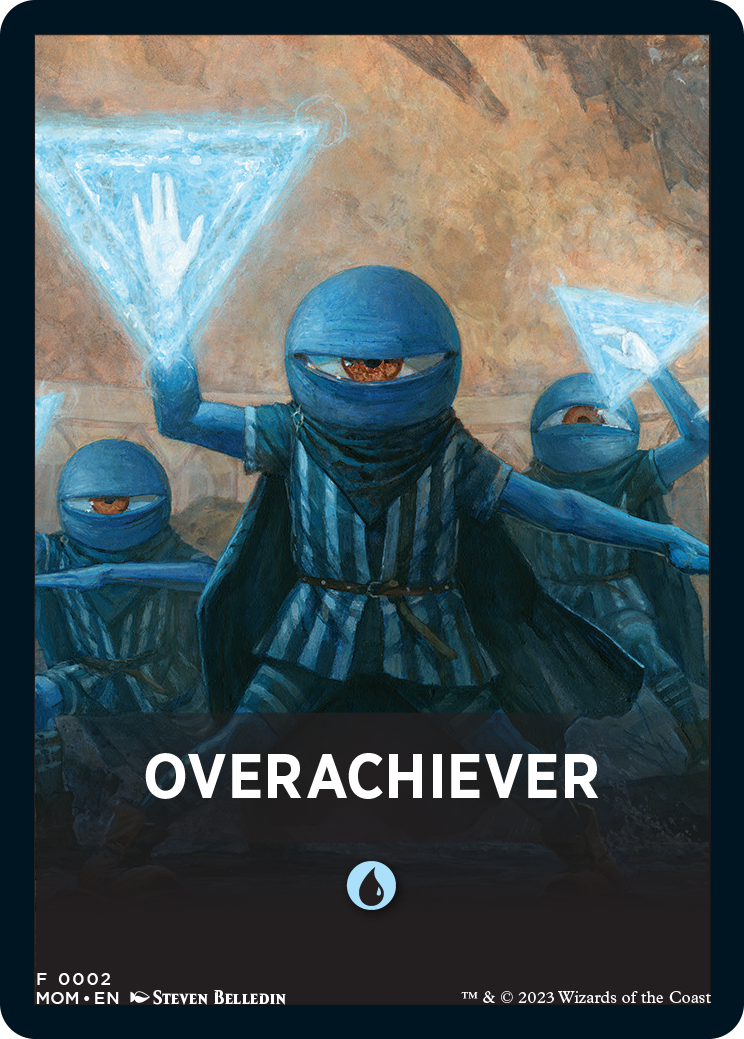 Overachiever Jumpstart Booster theme card