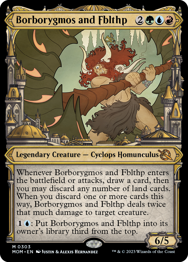 Borborygmos and Fblthp (Ravnica)