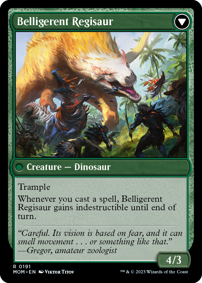 Belligerent Regisaur