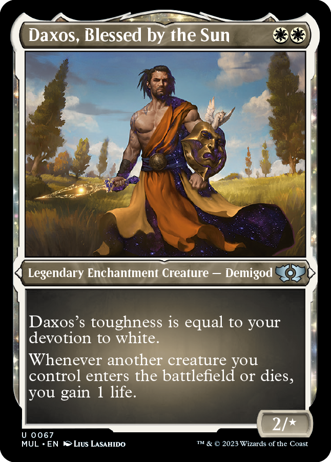 Daxos, Blessed by the Sun