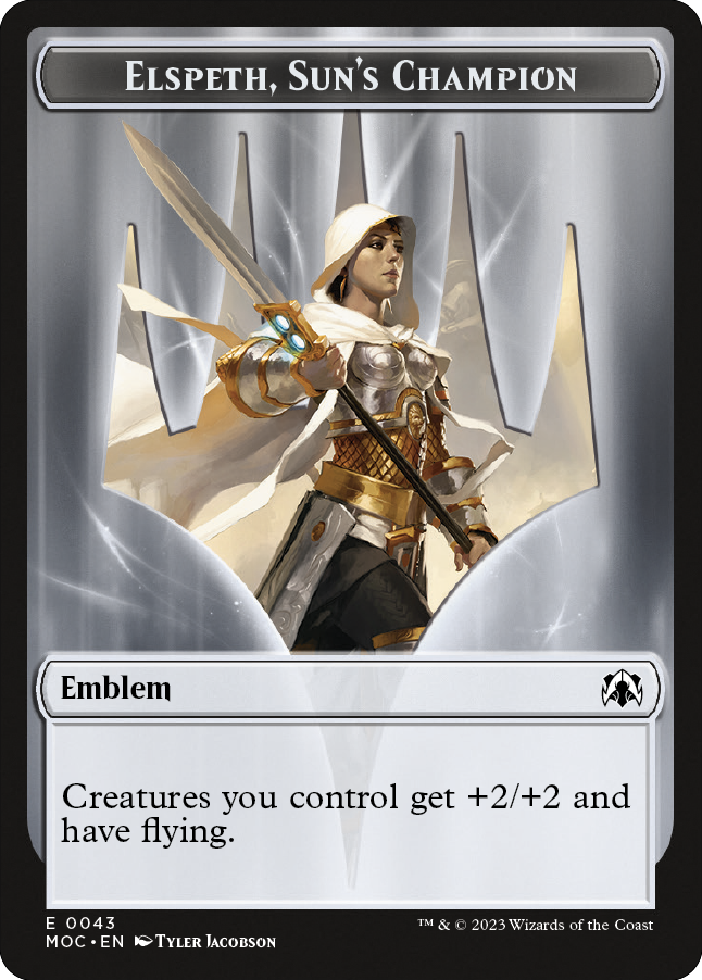 Emblem (Elspeth, Sun's Champion)