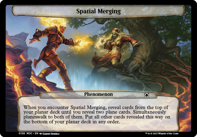 Spatial Merging phenomenon card