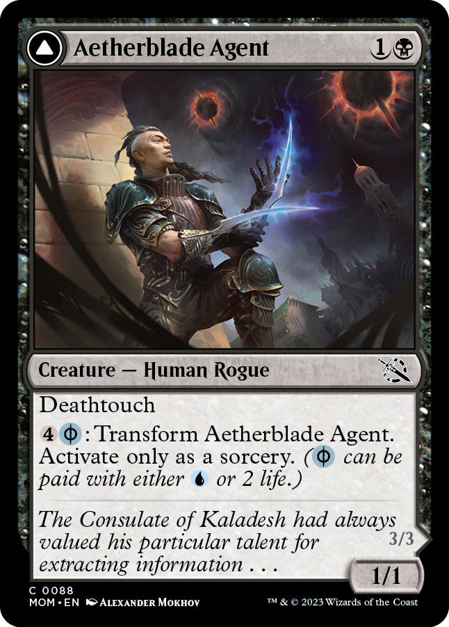 Aetherblade Agent // Gitaxian Mindstinger