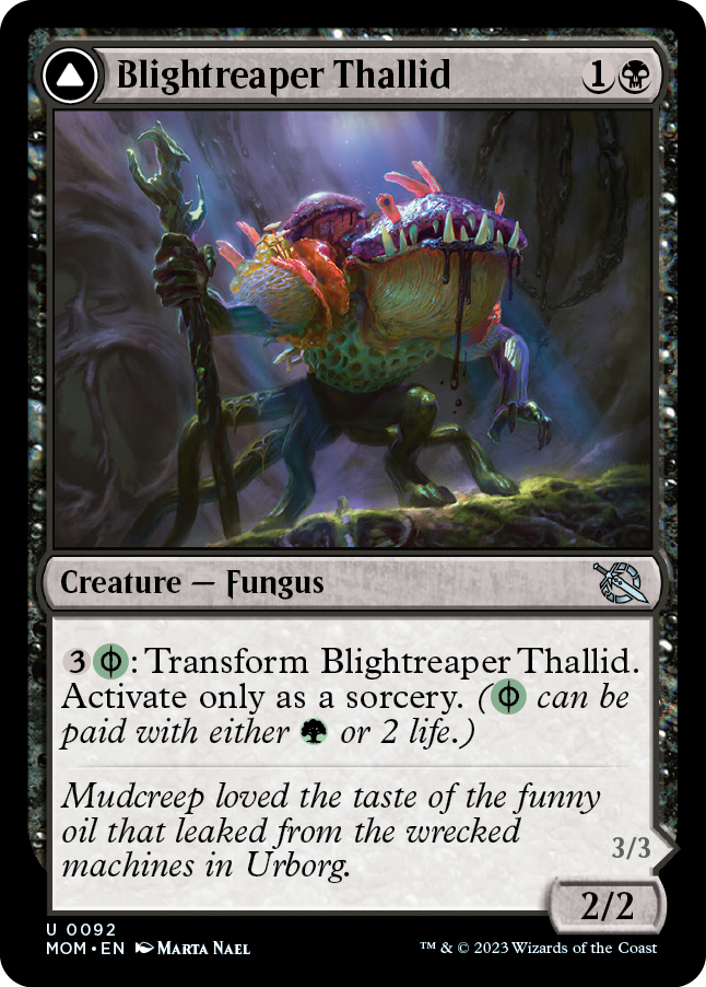 Blightreaper Thallid // Blightsower Thallid