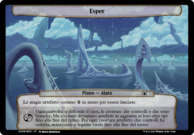 Carta piano Esper