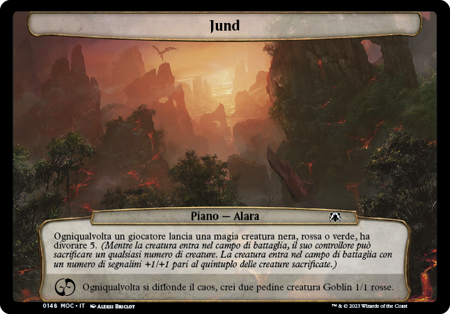 Carta piano Jund