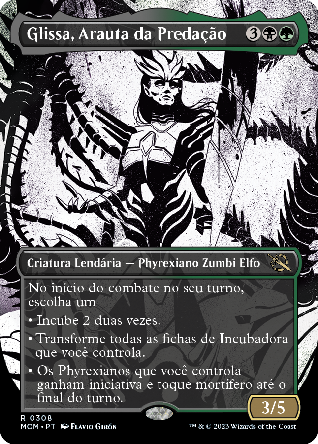 Glissa, Arauta da Predação (Nova Phyrexia)