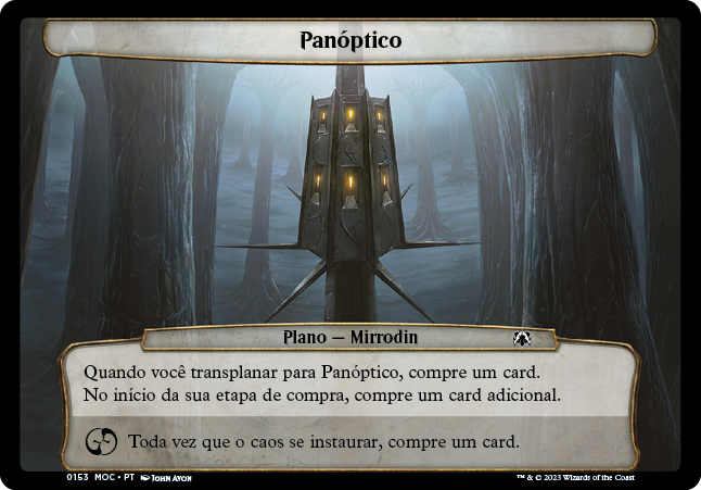 Card de plano de Panopticon