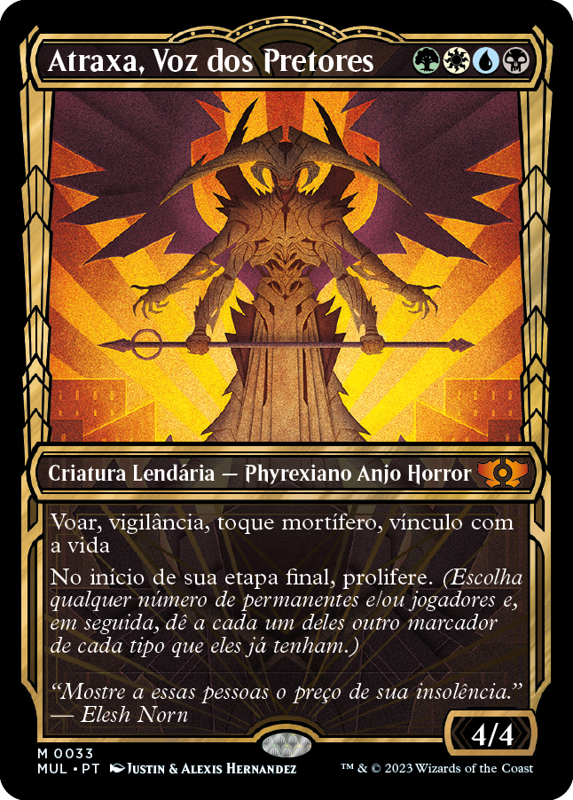 Atraxa, Voz dos Pretores