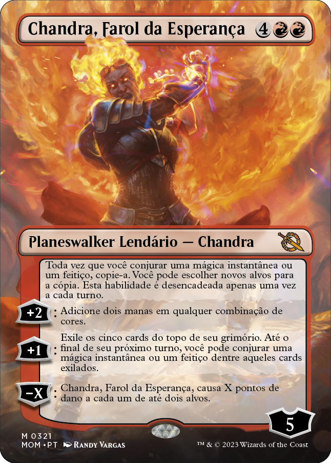 Chandra, Farol da Esperança, sem bordas