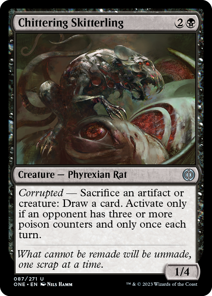 Mite Overseer from Phyrexia: All Will Be One Variants Spoiler