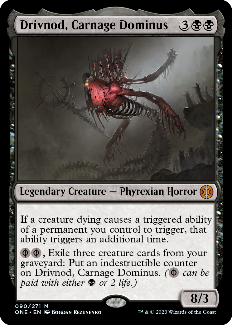 Card MTG Terror da coleção Mirrodin