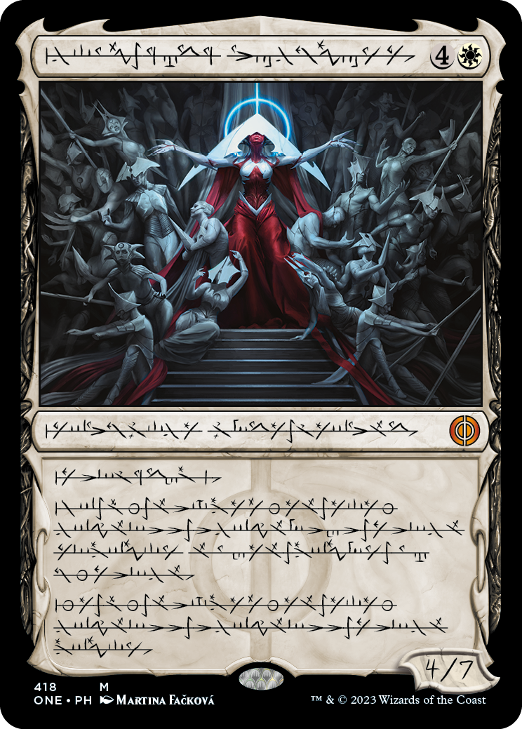 Step-and-Compleat Foil Phyrexian Language