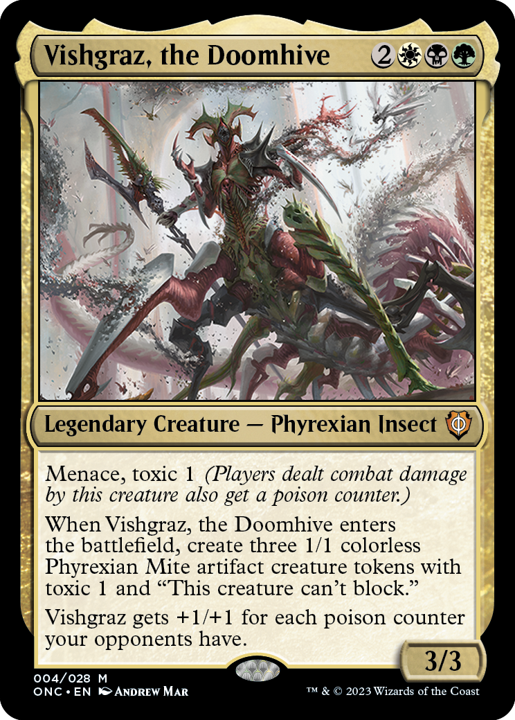 Mite Overseer from Phyrexia: All Will Be One Variants Spoiler