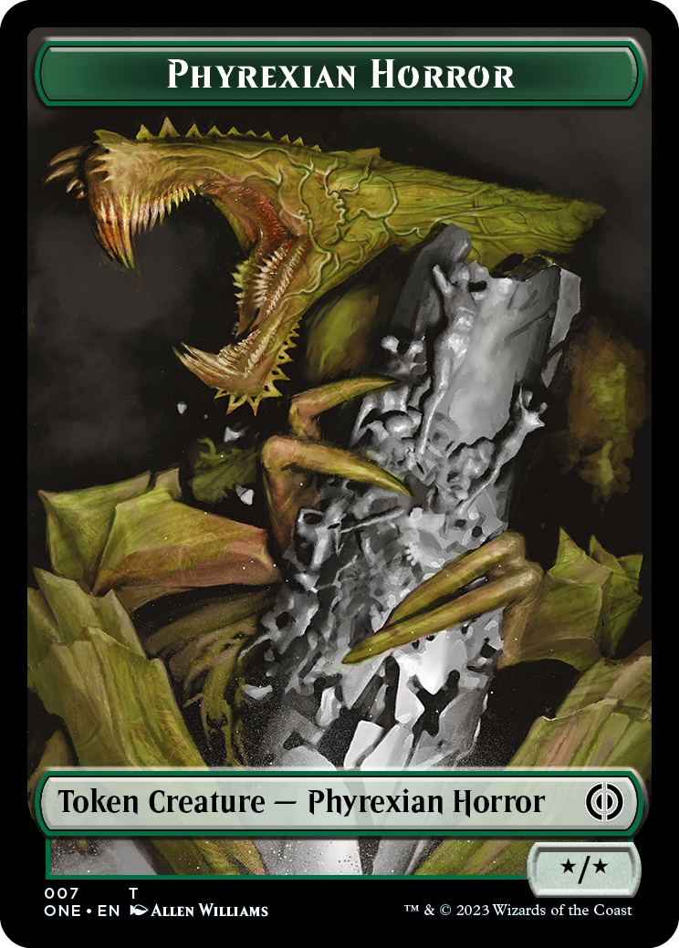 Phyrexian Horror (green)