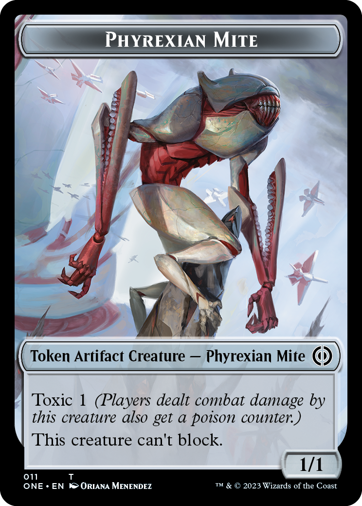 Phyrexian Mite (white)