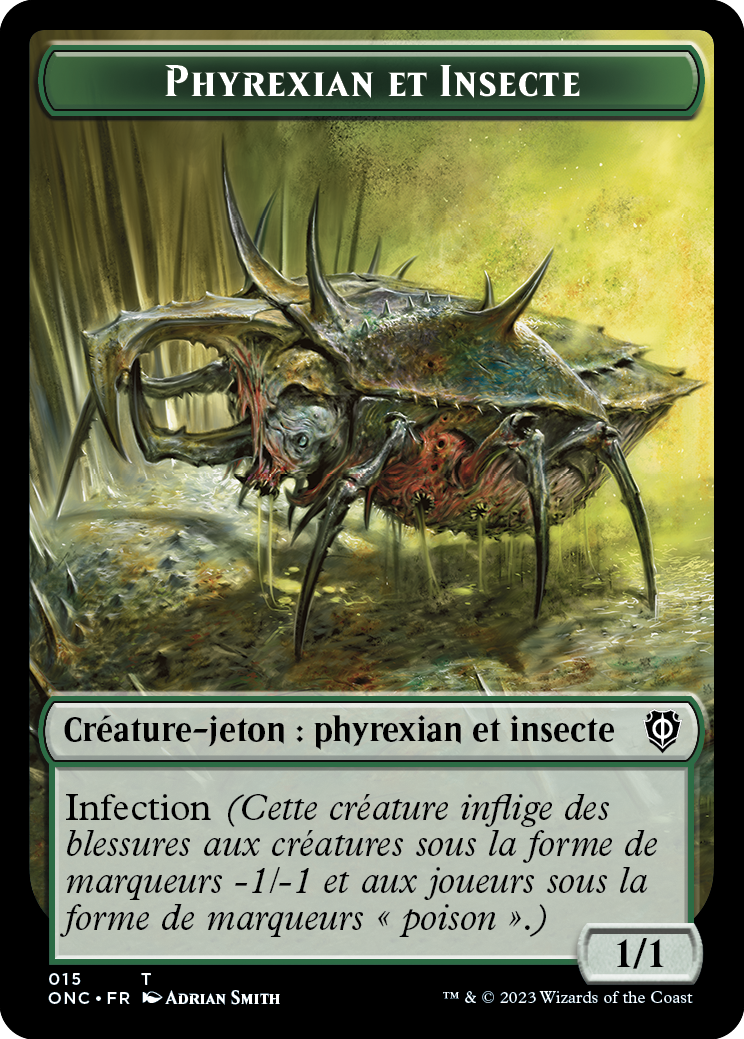 Phyrexian et Insecte (infection)