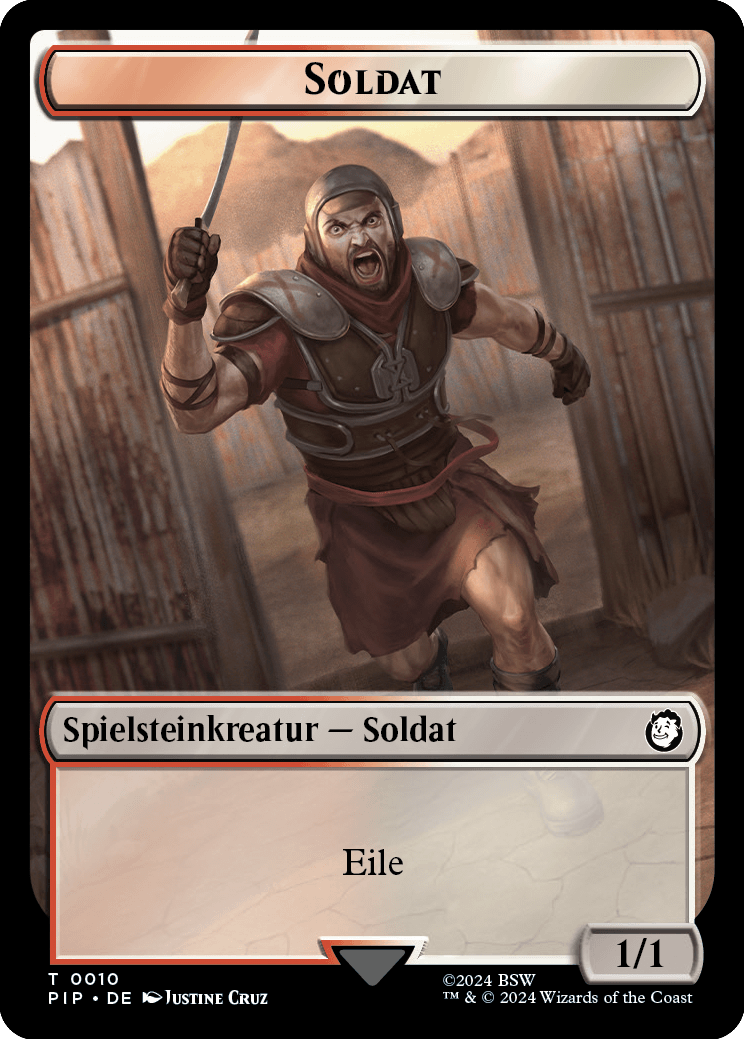 Soldat (rot/weiß)