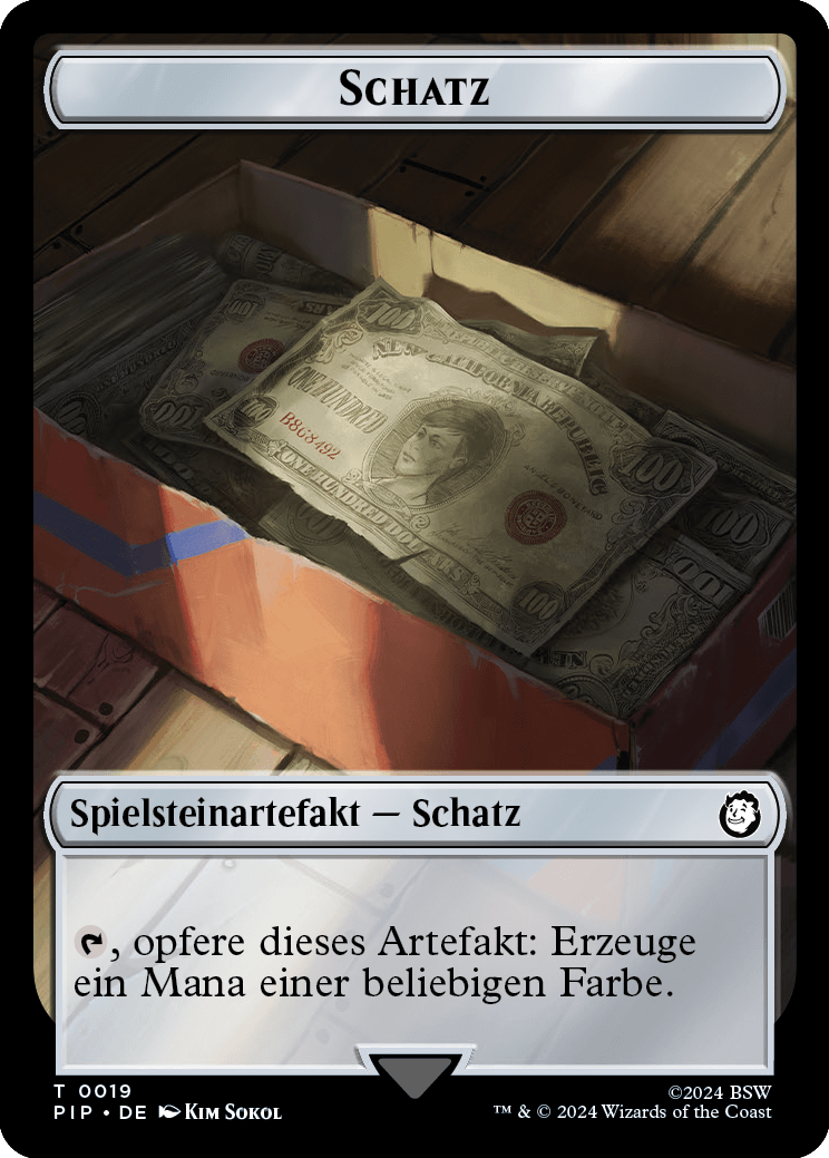 Schatz-Spielstein (Militär)