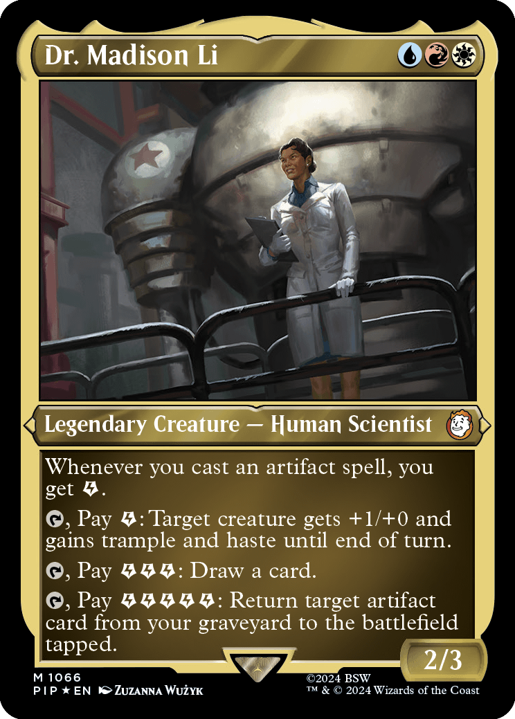 Dr. Madison Li (Foil-Etched Display Commander)