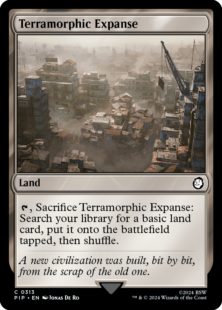 《広漠なる変幻地/Terramorphic Expanse》 [PIP]