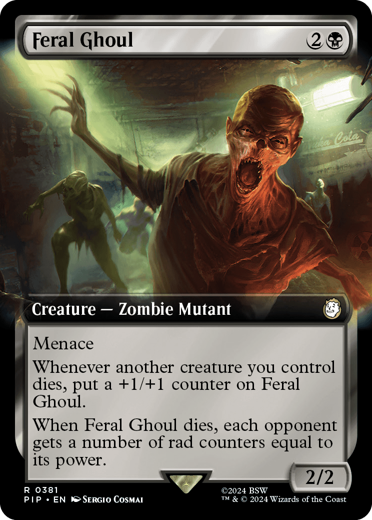 Feral Ghoul (Extended Art)