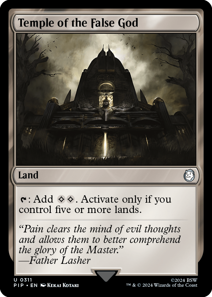 《邪神の寺院/Temple of the False God》 [PIP]