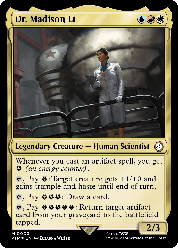 Dr. Madison Li (Traditional Foil)