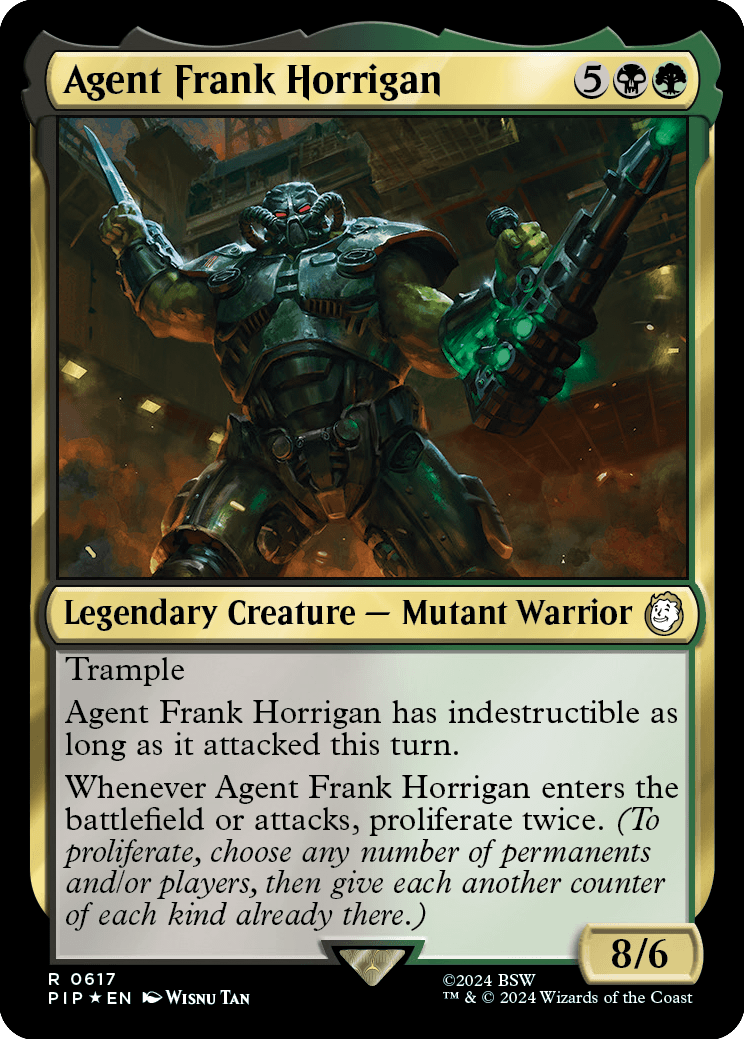 Agente Frank Horrigan (metalizado Surge)