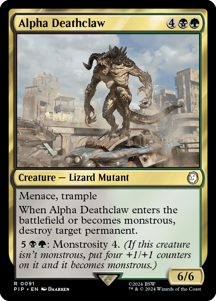 《デスクロー・アルファ/Alpha Deathclaw》 [PIP]