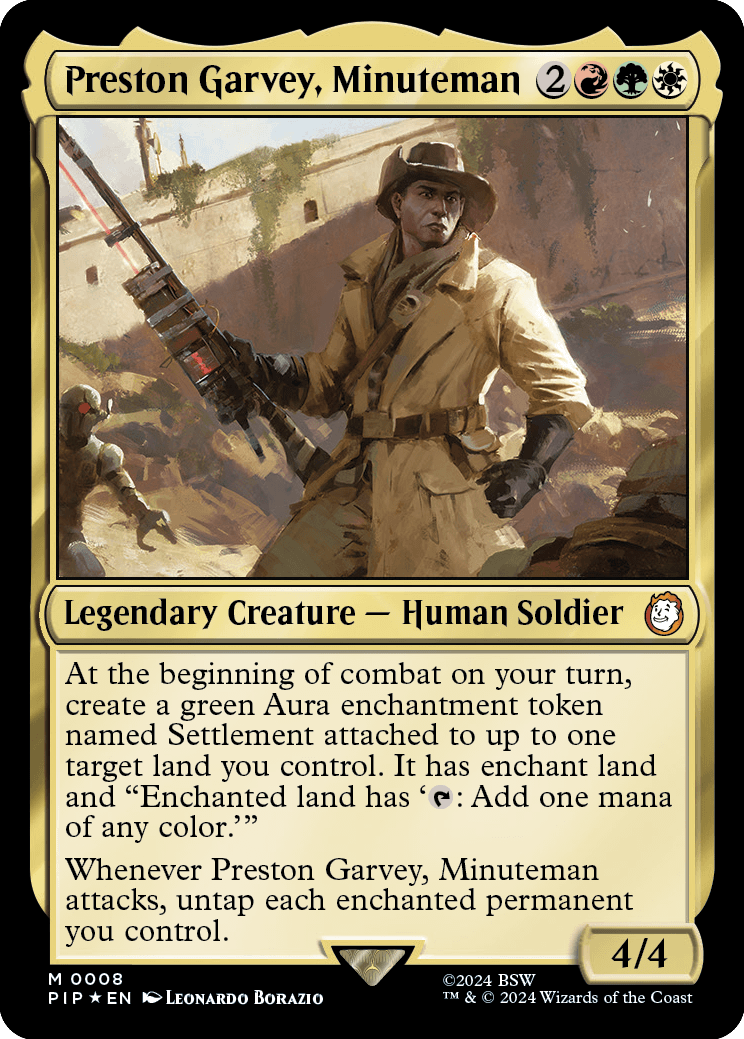 Preston Garvey, Minuteman (metalizado arco-íris)