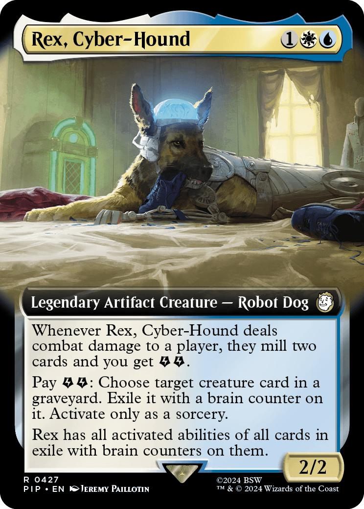 Rex, Cyber-Hound (Extended Art)