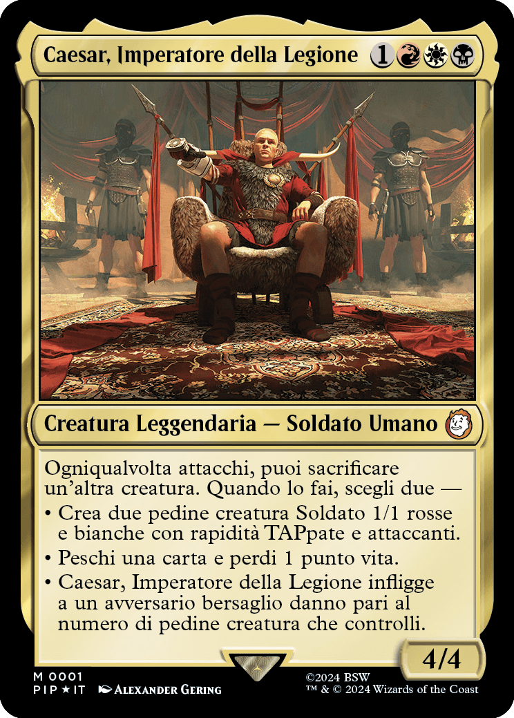 Caesar, Imperatore della Legione (foil)