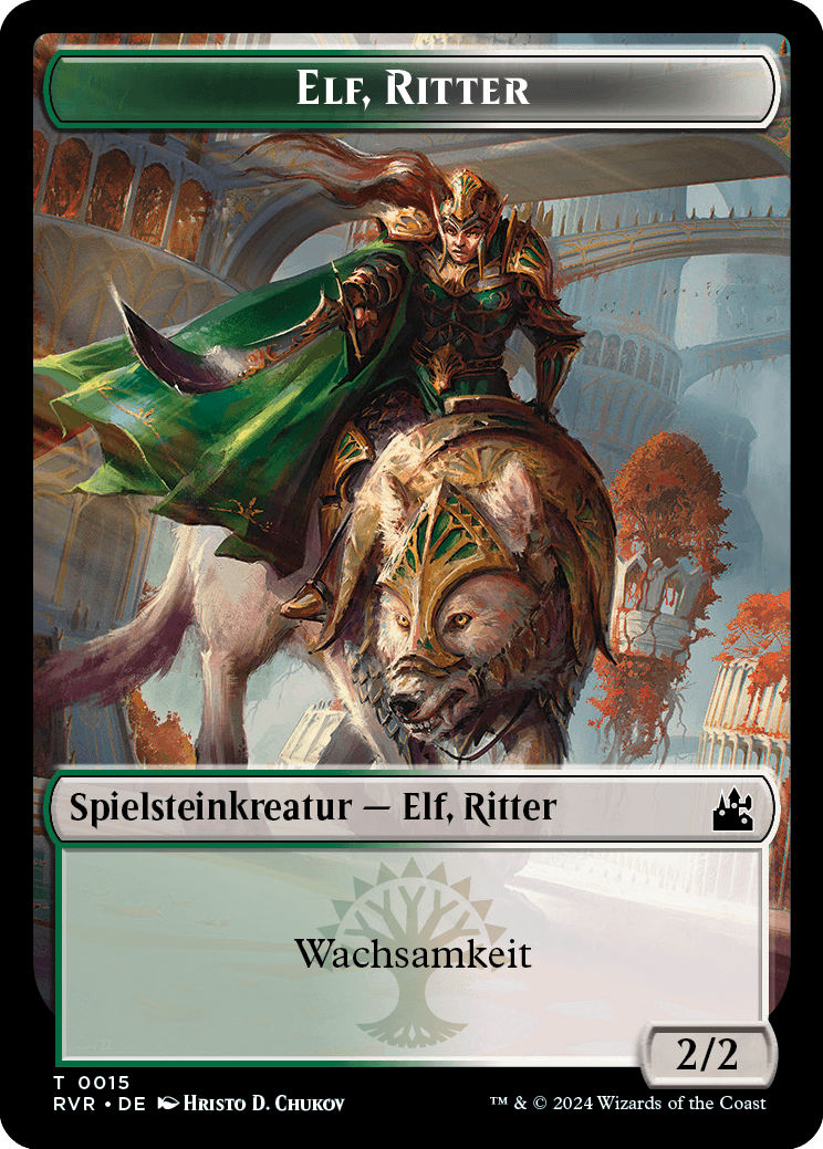Elf-Ritter-Spielstein