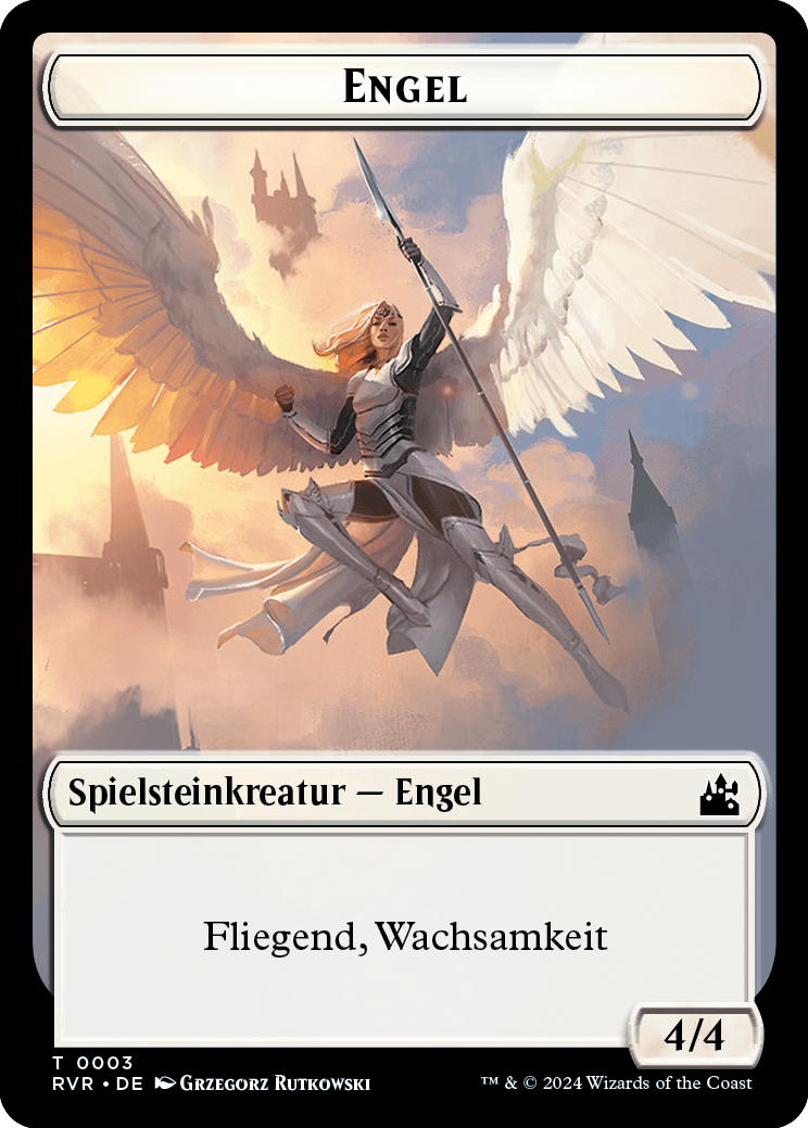 Engel-Spielstein (4/4 fliegend, Wachsamkeit)