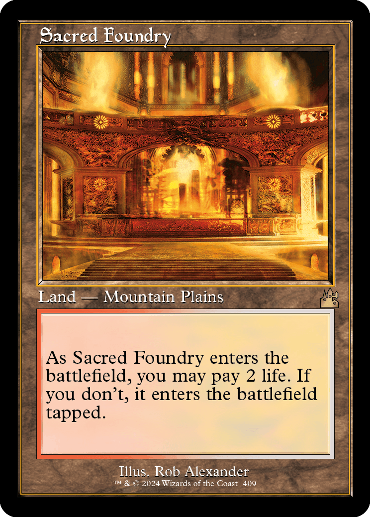 Sacred Foundry retro frame