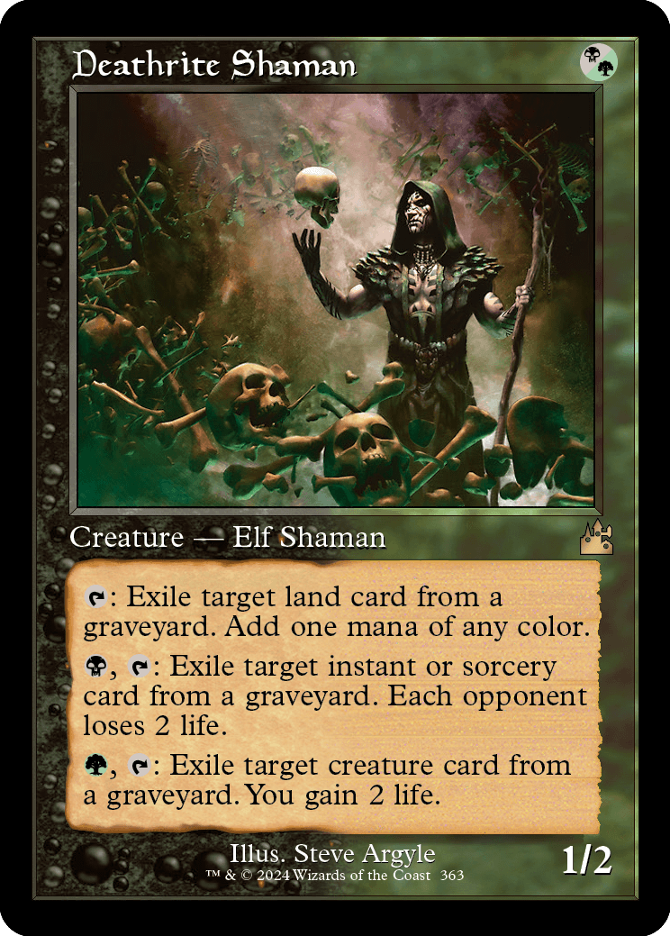 Deathrite Shaman (Retro Frame)