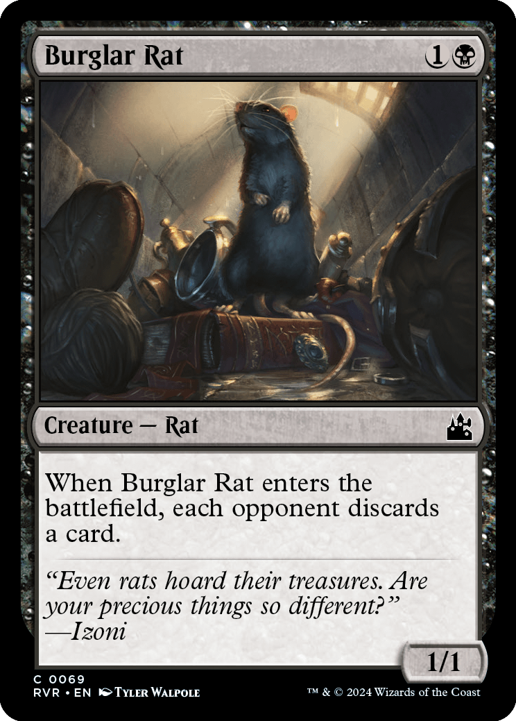 《泥棒ネズミ/Burglar Rat》 [RVR]