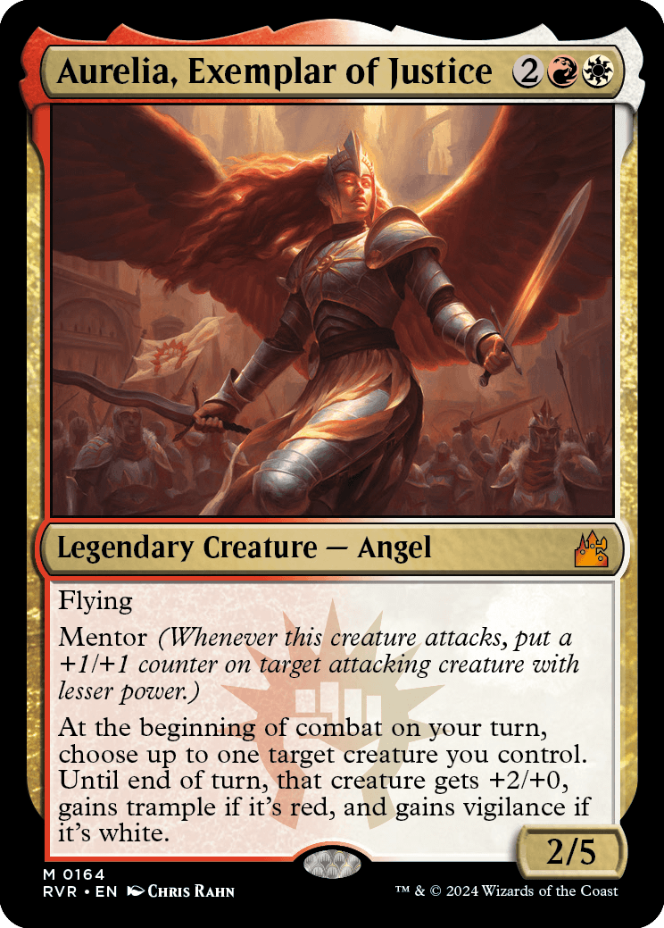 Aurelia, Exemplar of Justice