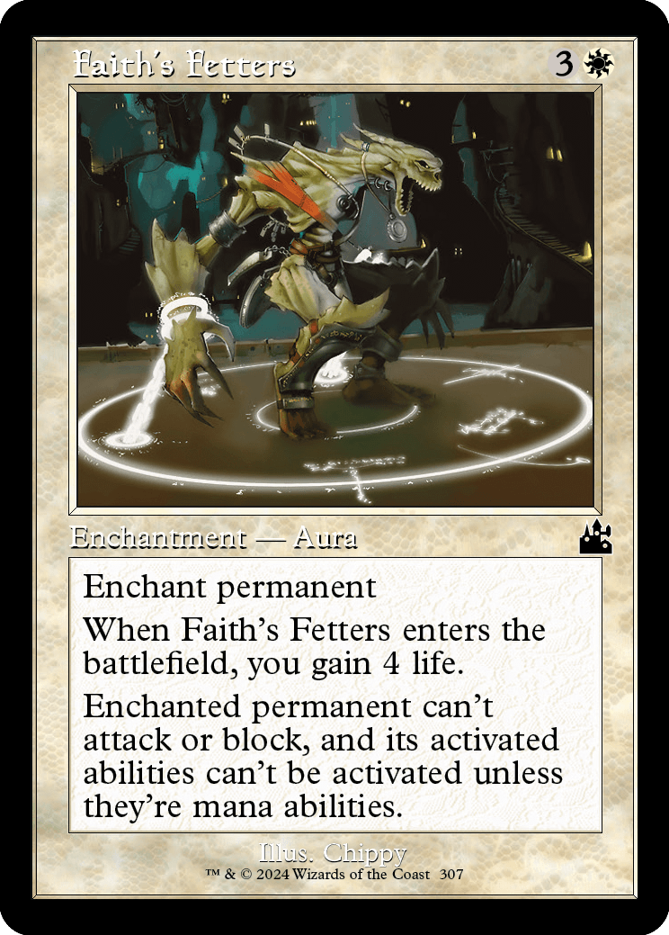Faith's Fetters