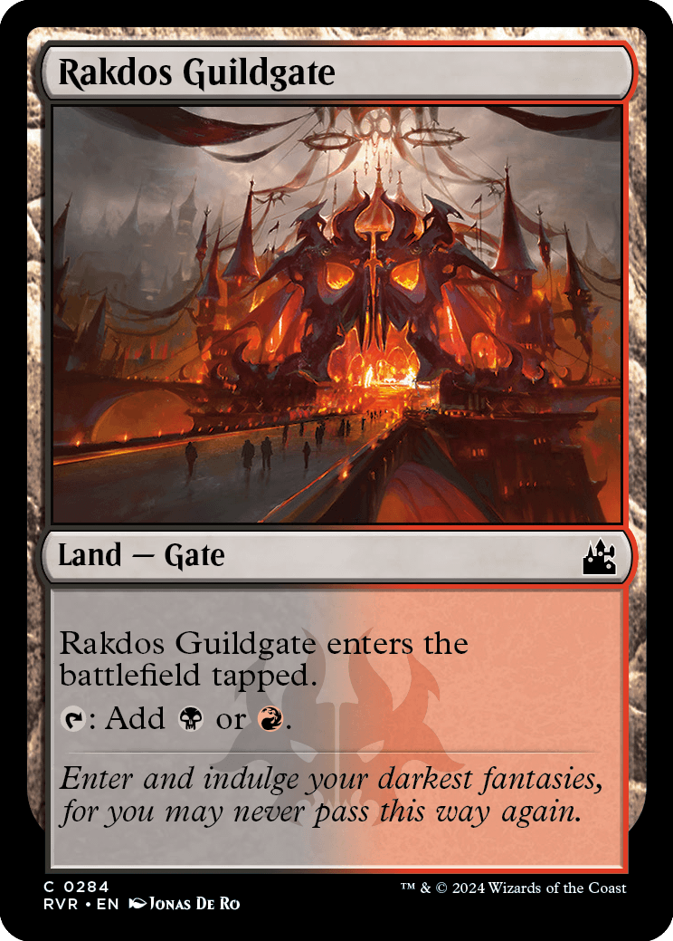 《ラクドスのギルド門/Rakdos Guildgate》 [RVR]