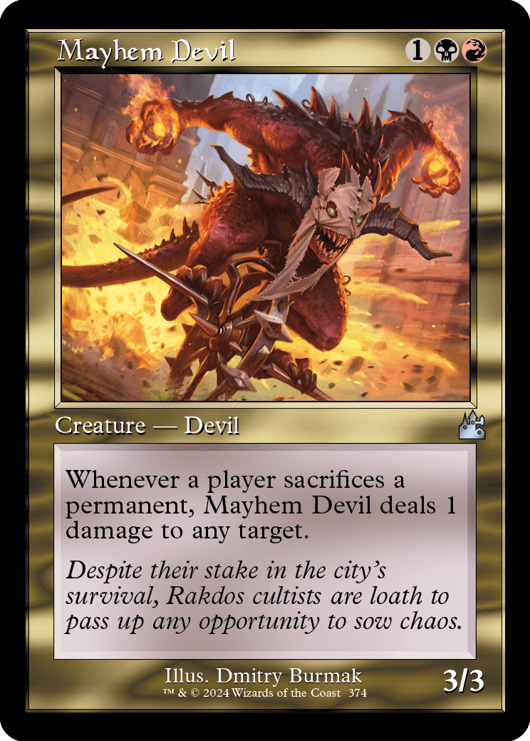 《波乱の悪魔/Mayhem Devil》 [RVR]