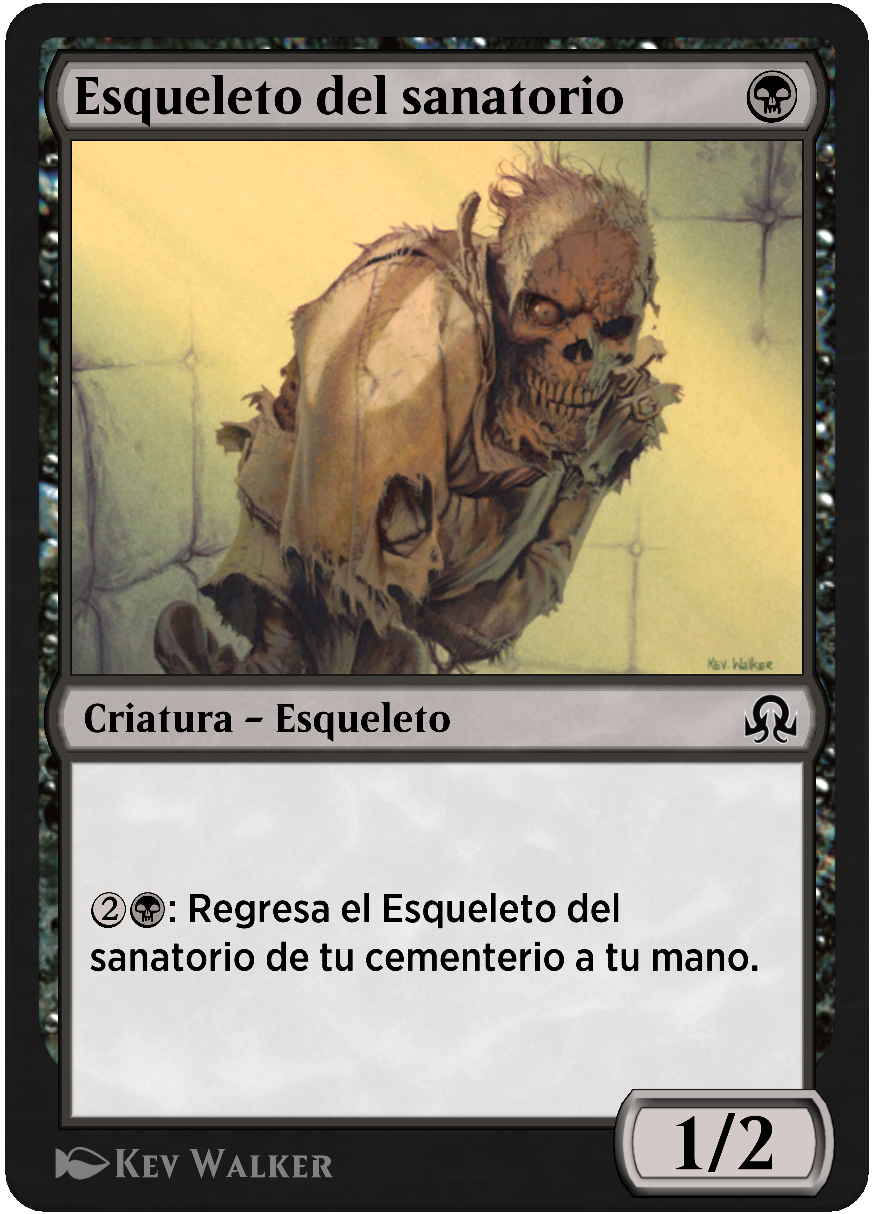 Esqueleto del sanatorio
