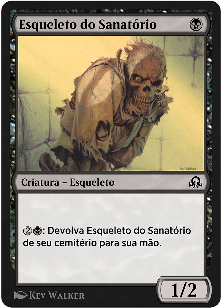 Esqueleto do Sanatório