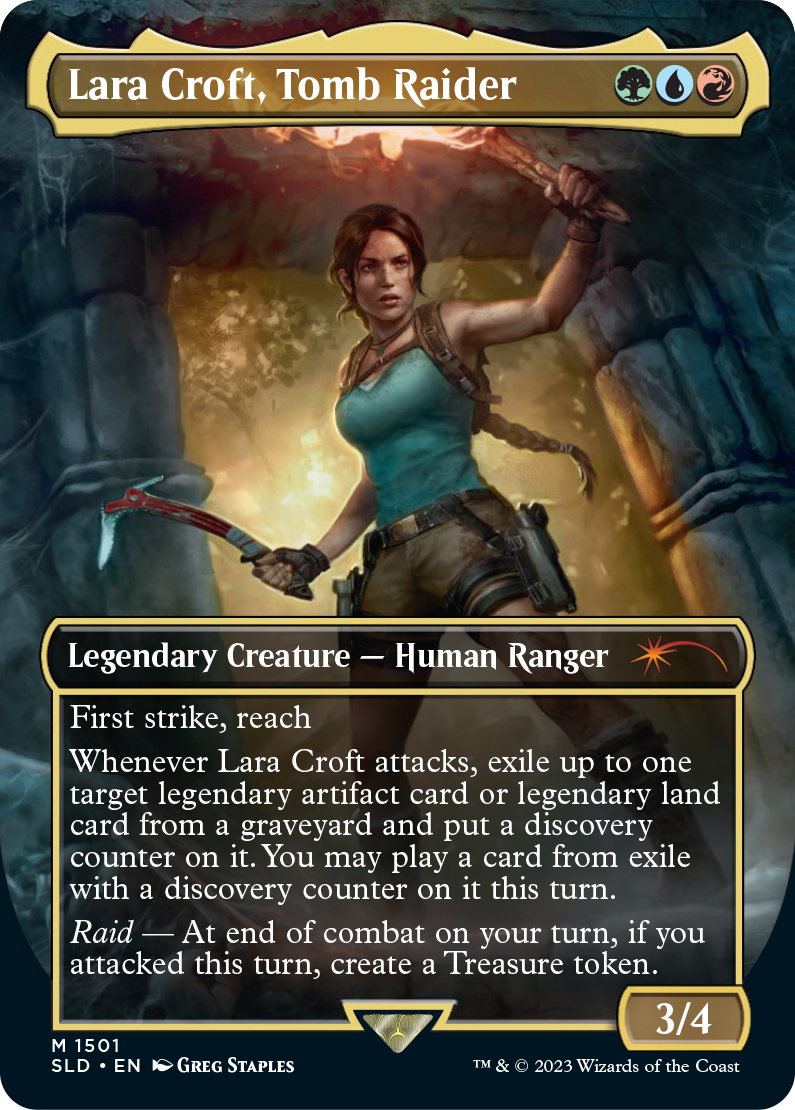 Dana Schneider Kabar: Secret Lair Mtg Tomb Raider