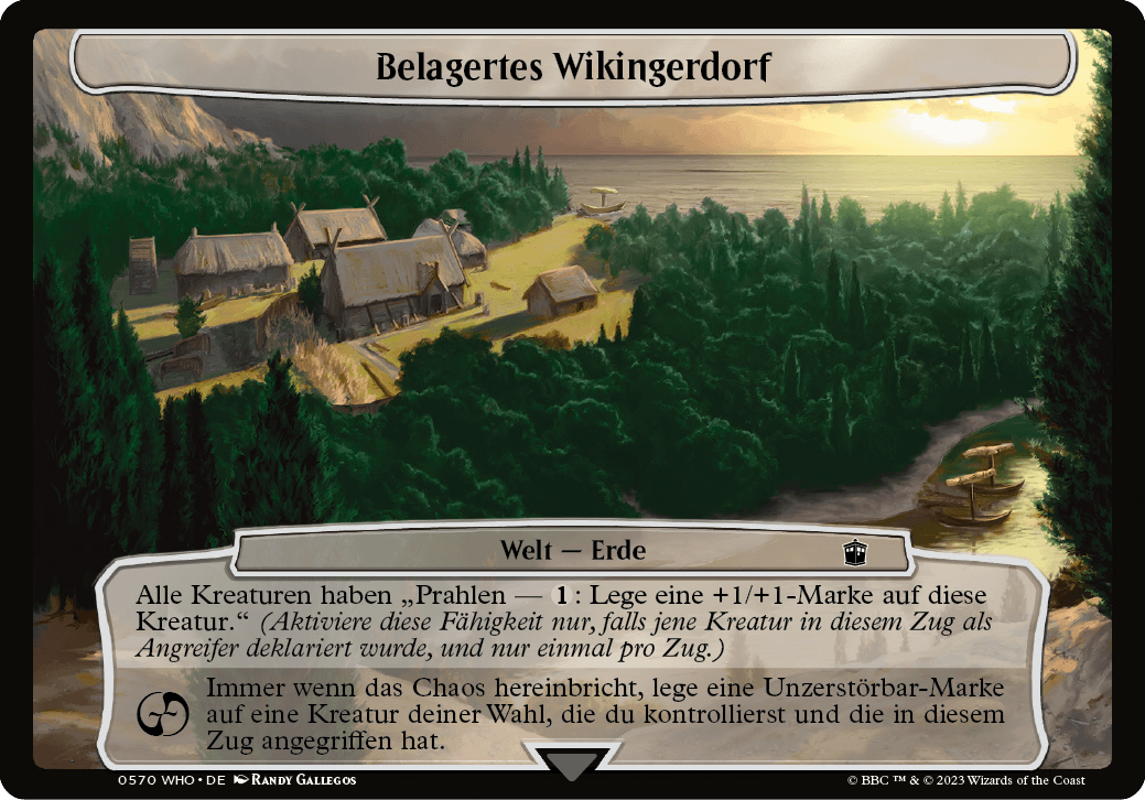 Belagertes Wikingerdorf